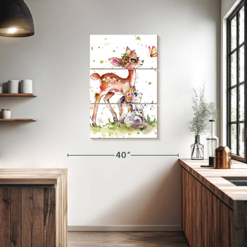 Ashelle Sweet Woodland Friends, H 38 po x l 24 po