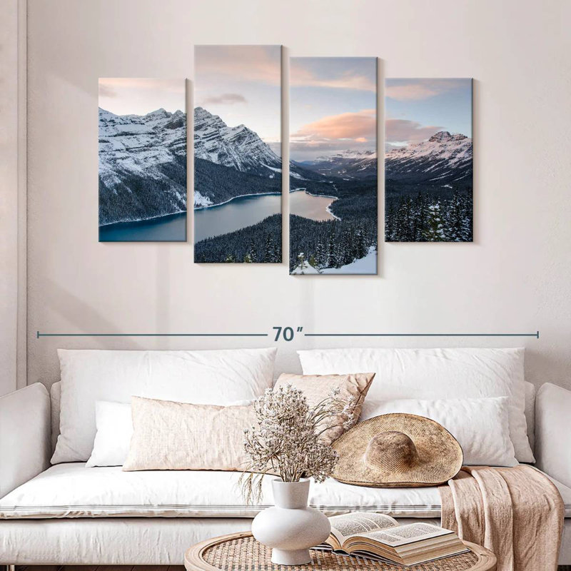 Alvord Banff Park Winter, H 32 po x l 52 po