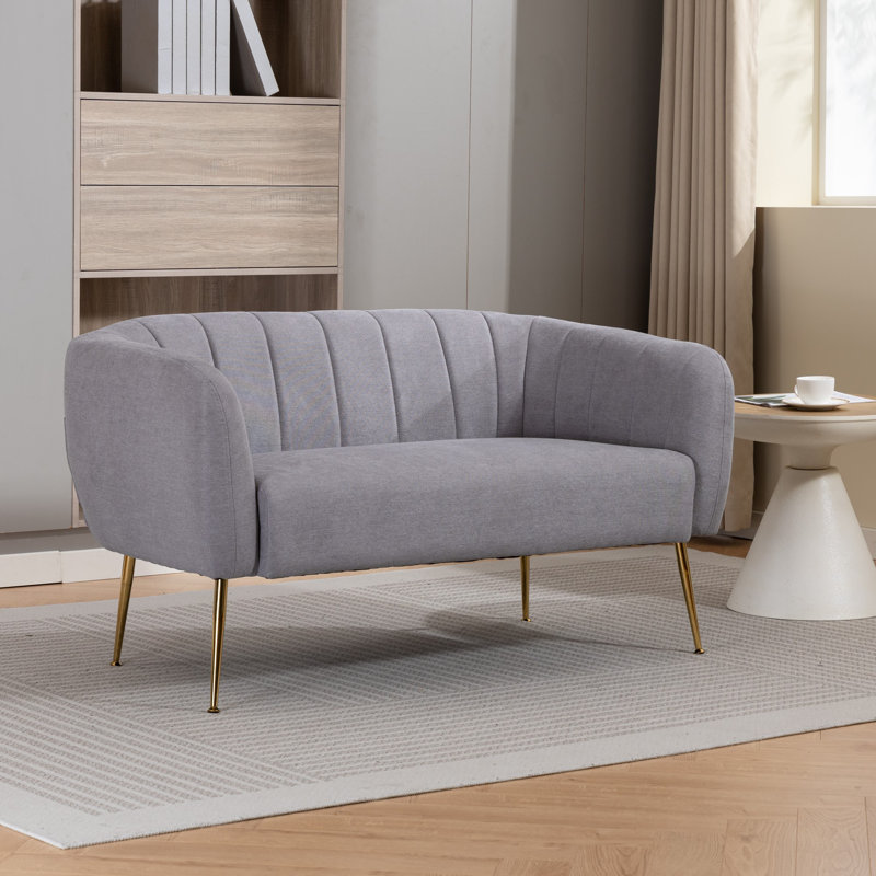2 Seater Loveseat, Grey