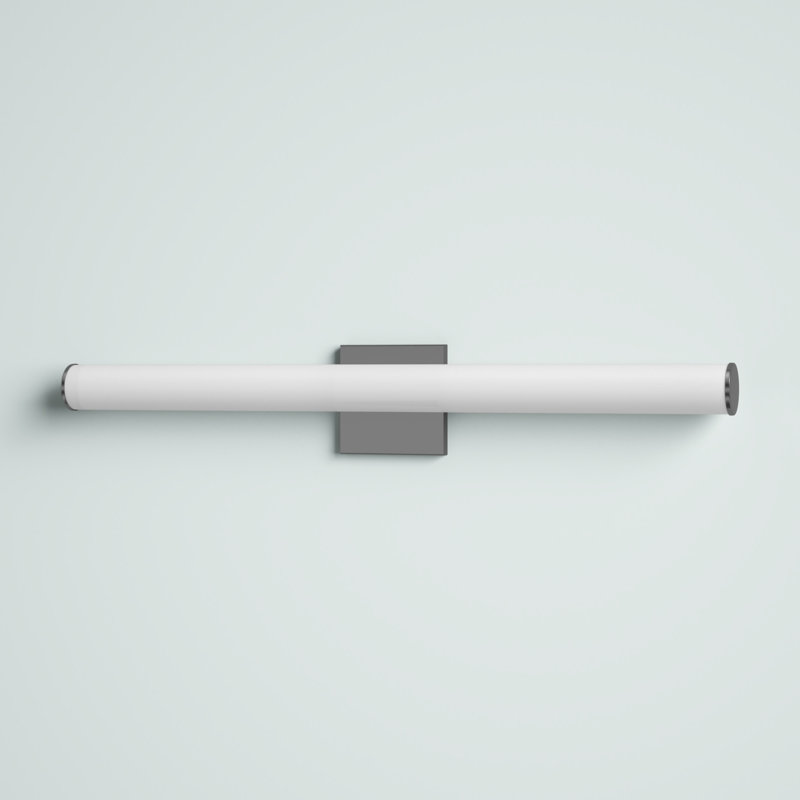 Huffine Dimmable LED Bath Bar, Polished Chrome