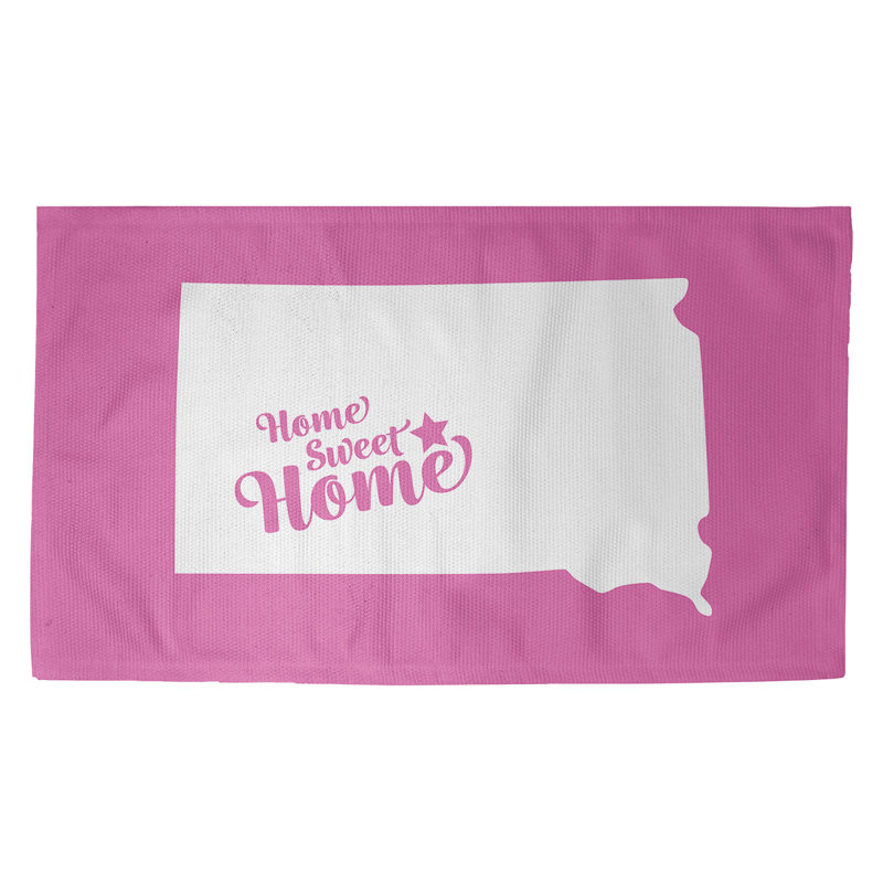 Tapis de la maison en pierre rose pierre, Rectangle 3 pi x 5 pi
