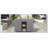 Outdoor Kitchen Island with Stainless Steel Top, Ample Storage, Towel and Spice Racks, Bottle Opener, and Lockable Wheels for Patio Use-391280012