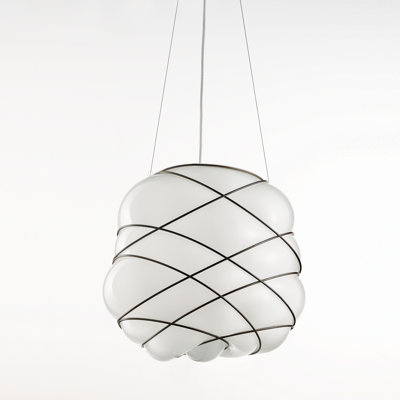 1 - Light Black Unique/Statement Pendant