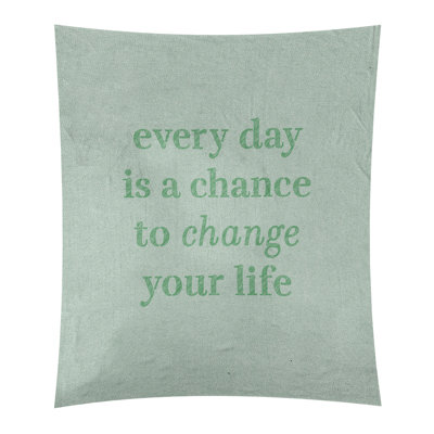 Tapisserie en polyester changer votre citation vie