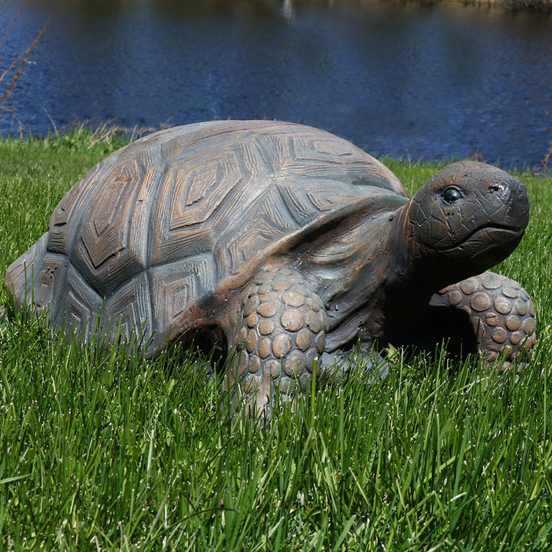 Martinez-Wilson Animals Weather Resistant Plastic Garden Statue