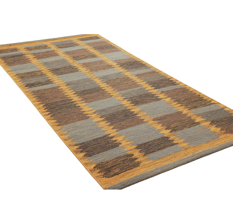 Geometric Area Rug in Polychromatic, Rectangle 10' x 14'