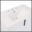 Meuble-lavabo de 30 pouces avec lavabo en céramique, tiroirs pleine extension, glissières à fermeture en douceur, conception cannelée-754341435