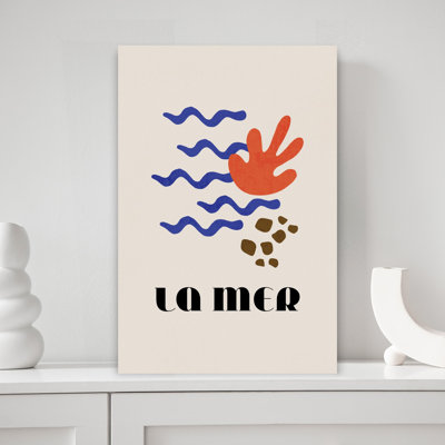 La Mer Marine Abstract - Print