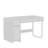 Modern White Study Desk, 47.2 x 29.1 x 23.6 inches | 100% Melamine Coated Particle Board, Thickness: 0.7 inches | Sturdy Metal Legs | Stylish & Functional Design for Home Office & Study Spaces-825144102