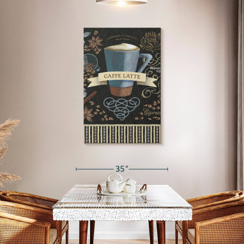 Yarlin Caffe Latte Milk Foam, 45" H x 30" W