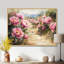 Pivoines le long du chemin de terre - Art mural pivoines-378099083-405705618-378099081