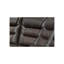Canapé modulaire inclinable manuel en cuir synthétique 3 pièces, avec porte-gobelet et console-117287098