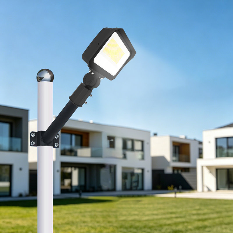 Ensemble de 4 projecteurs DEL bronze à intensité variable 1 lumière 100 W/120 W/150 W avec fixation par emboîtement (lot de 4)