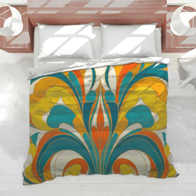 Colorful Abstract Art Comforter