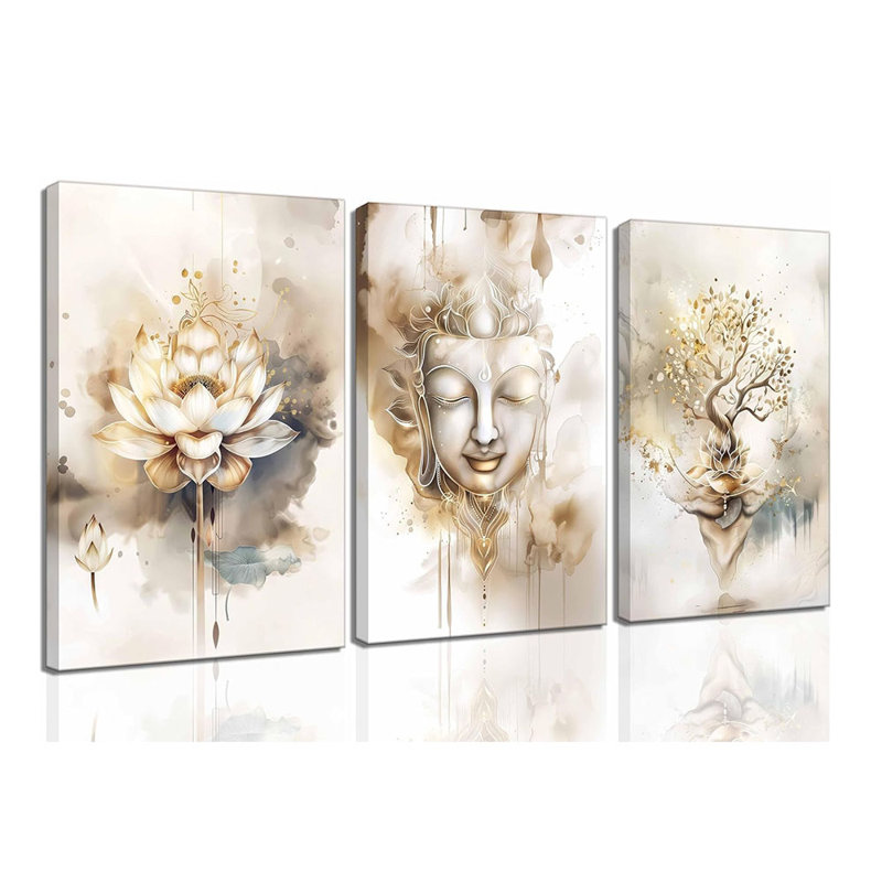 3 Piece Wrapped Canvas Print