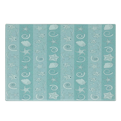 East Urban Home Glass Christam Cutting Board