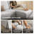 90.6" Wide Reversible Sofa and Chaise
