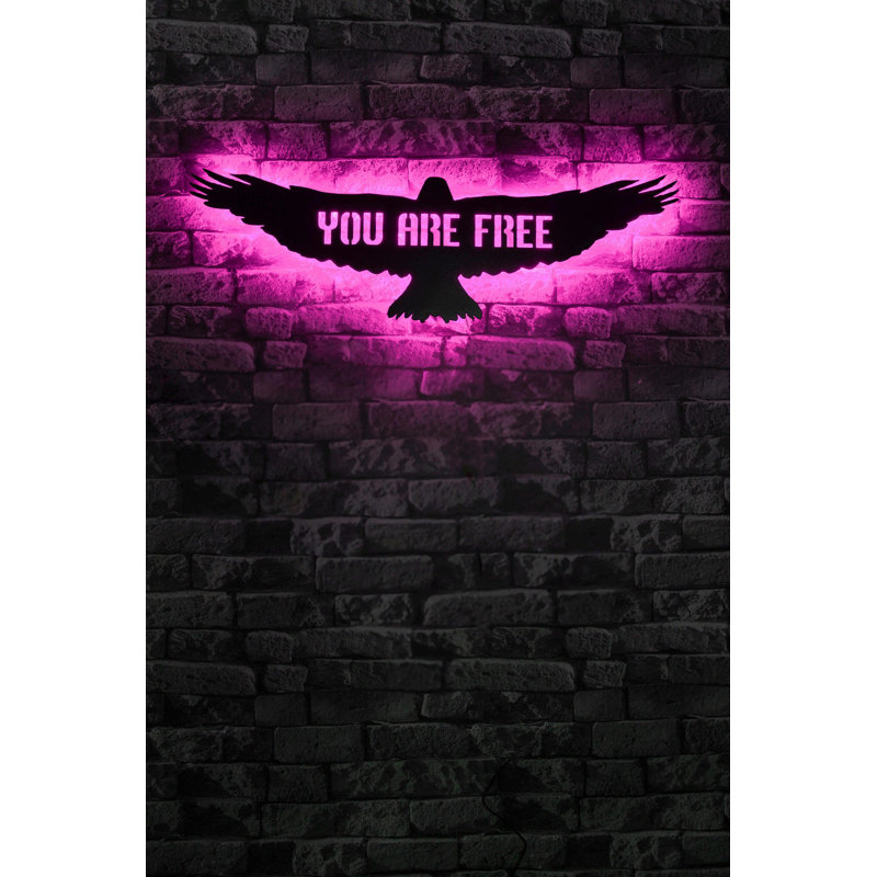 Decorative LED Lighting Strip, Pink Color, 9.4 x 31.5 inches | Black MDF Board Base (0.1 in Thick) | 60 LEDs/m, 12V 1A DC Output, 12.0 ft Cord Length, 25.2 Watts | Ideal for Home Decor & Ambient Lighting