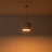 Luminaire suspendu en forme de cloche géométrique 1 lumière Modern