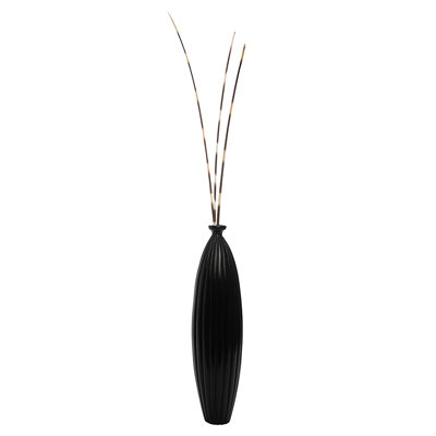 Ebony Wood Collection Wood Table Vase