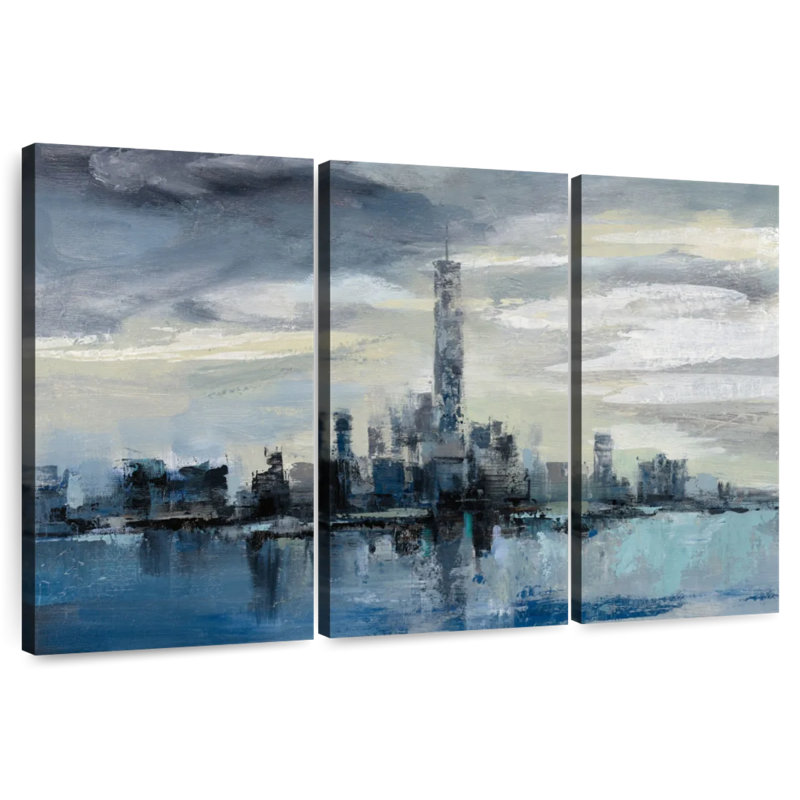 Sireci Manhattan Winter, 32" H x 50" W