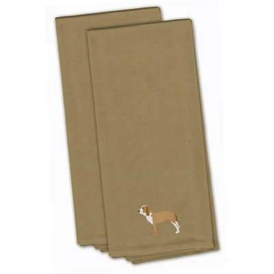 Cotton Embroidered Tea Towel Kitchen Towel