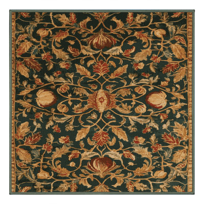 Tapis vert français lavable à la machine