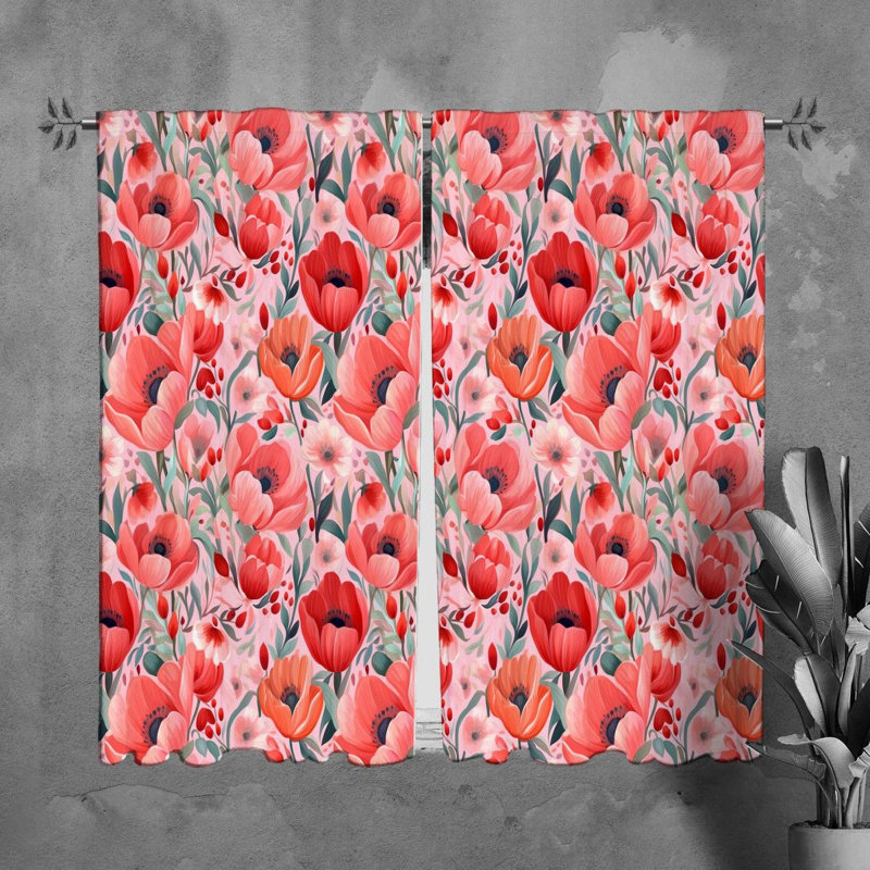 Paire de rideaux obscurcissant en polyester Natylee, L 20 po x L 82 po