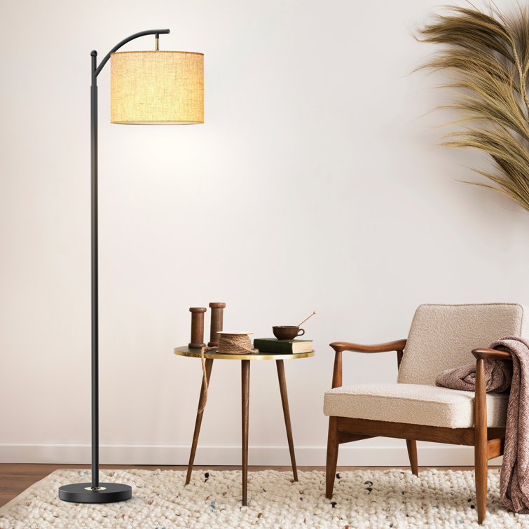 Ebern Designs Kyeria Arc/Arched Floor Lamp with Remote Control and Smart  Bulb Included & Reviews