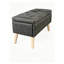 Banc de rangement avec repose-pieds et plateau de rangement intégré, repose-pieds carré avec rangement-133458139-133458143
