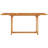 Evonnie Rectangular 4 - Person Teak Dining Set
