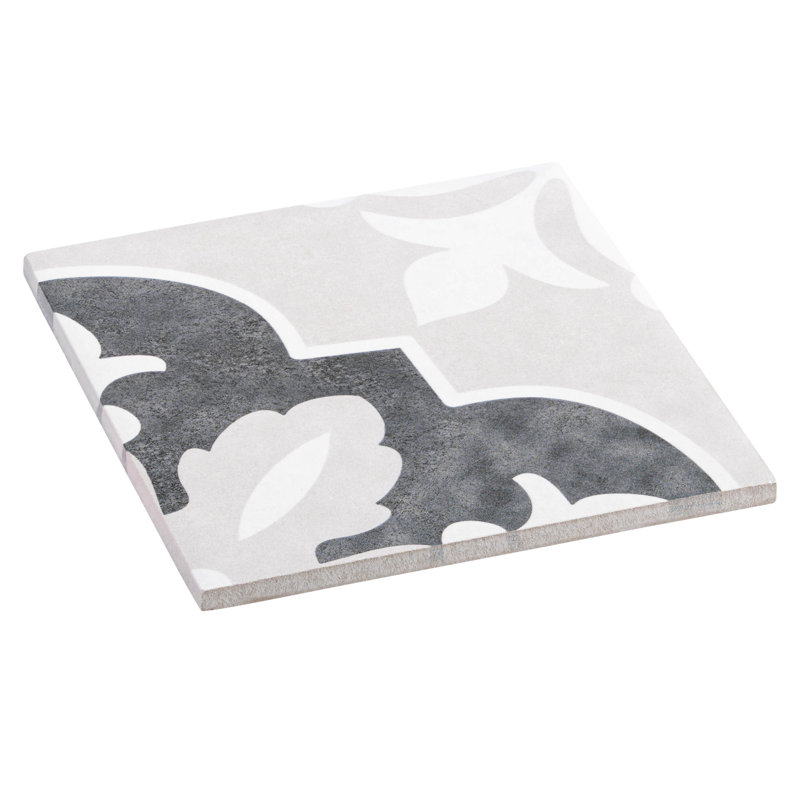 Dosseret de cuisine occitan mat en porcelaine de 6 po, salle de bain, douche, piscine, mur et carrelage, Veneto