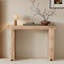 Console 45 po en bois de manguier massif (naturel)