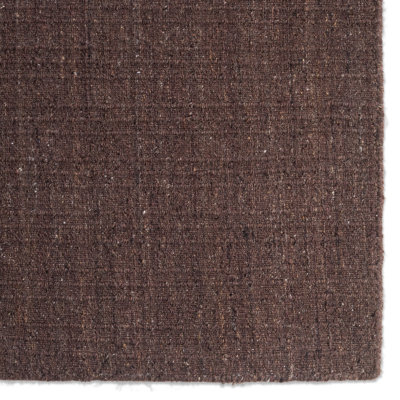  Vidalia AMI09 Handwoven Solid Red/Brown Area Rug (9'6inX13'6in)