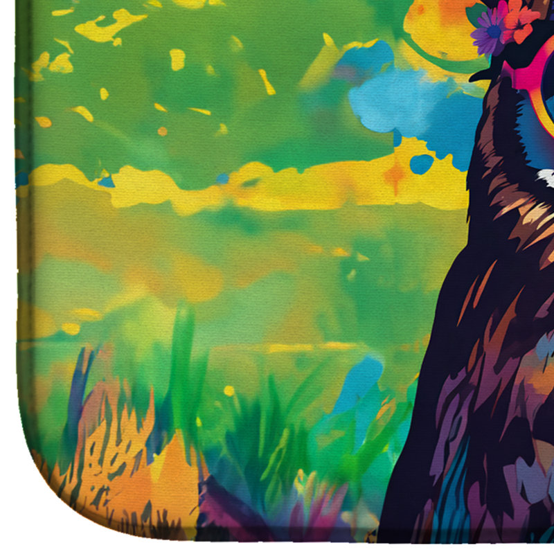 Tapis de séchage hippie