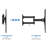 Mount-It! Articulating TV Wall Mount Arm Fits 37 - 70 in. TVs, 17 Extension from Wall | 77 Lbs. Cap.