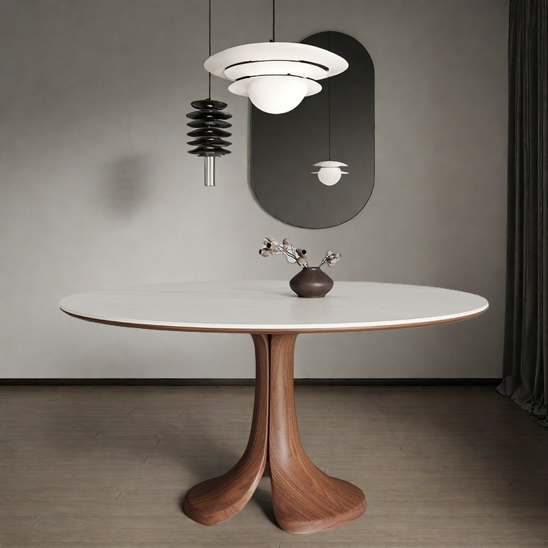 Table de salle à manger avec des caractéristiques durables pour une excellente utilisation.