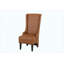 Faux Leather Accent Chair