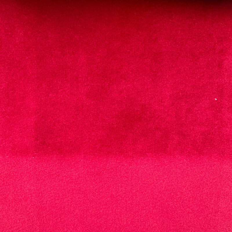 Solid Velvet | Tuscan Fabric, Crimson