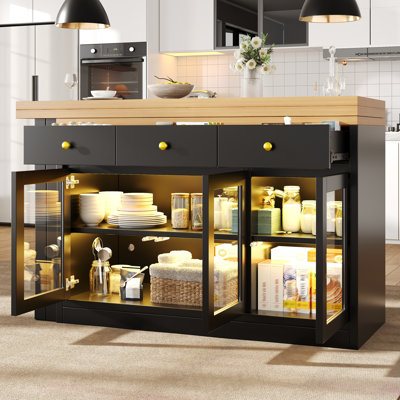 Wood Kitchen Island