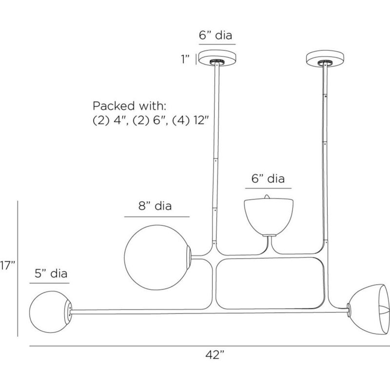 Dillon 4 - Light Pendant