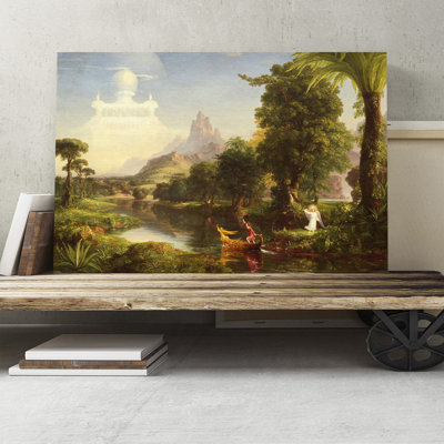 The Ages of Life Youth by Thomas Cole - Wrapped Canvas