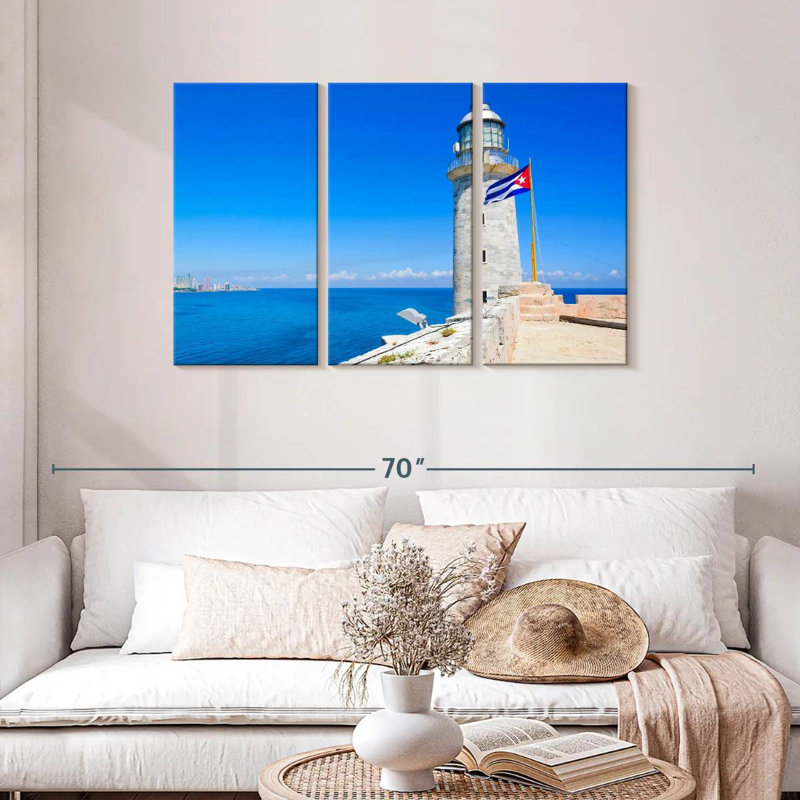 Phare de Lilie El Morro, H 28 po x l 45 po