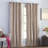 Mirage Silver Damask Total Blackout Thermal Grommet Single 50x108" Curtain Panel-209583917-209583918