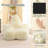 Plush Fluffy Faux Fur Star-shaped Bean Bag Chair Filled Memory Foam For Living Room, Bedroom