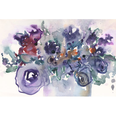 From The Garden Party II by Samuel Dixon - Wrapped Canvas Print