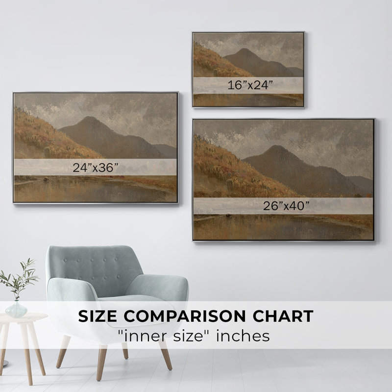 "Vintage Landscape-DCV" sur toile, H 27 po x l 41 po
