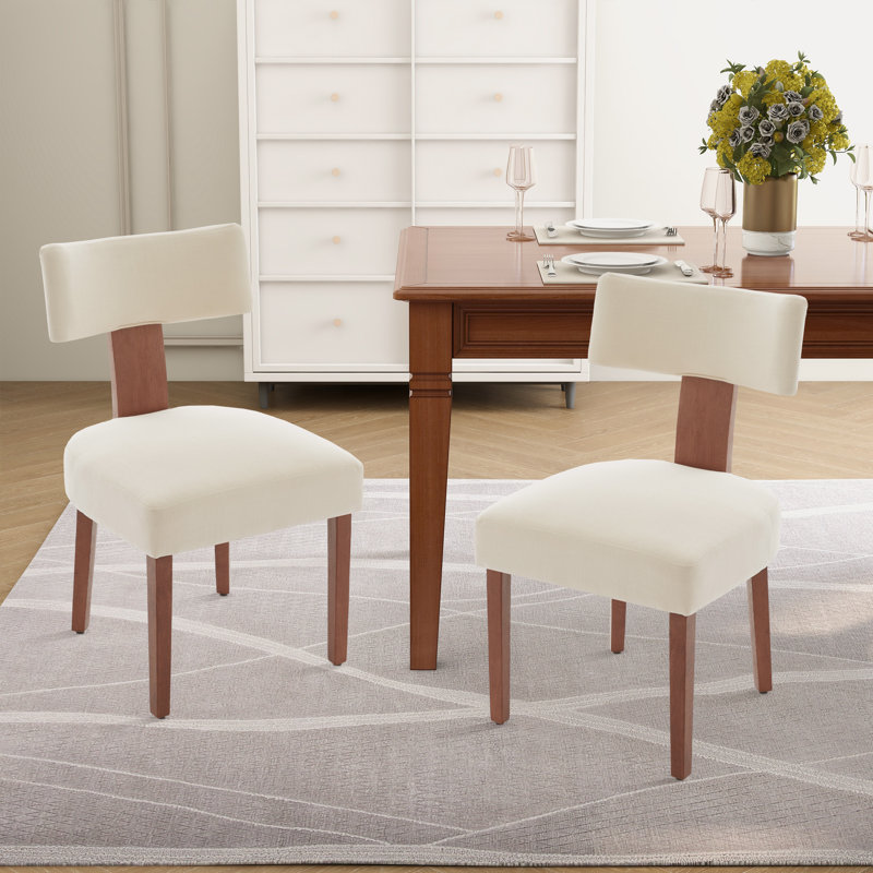 Chaise rembourrée l 20,45 po, Beige
