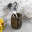 Wood Round Utensil Crock