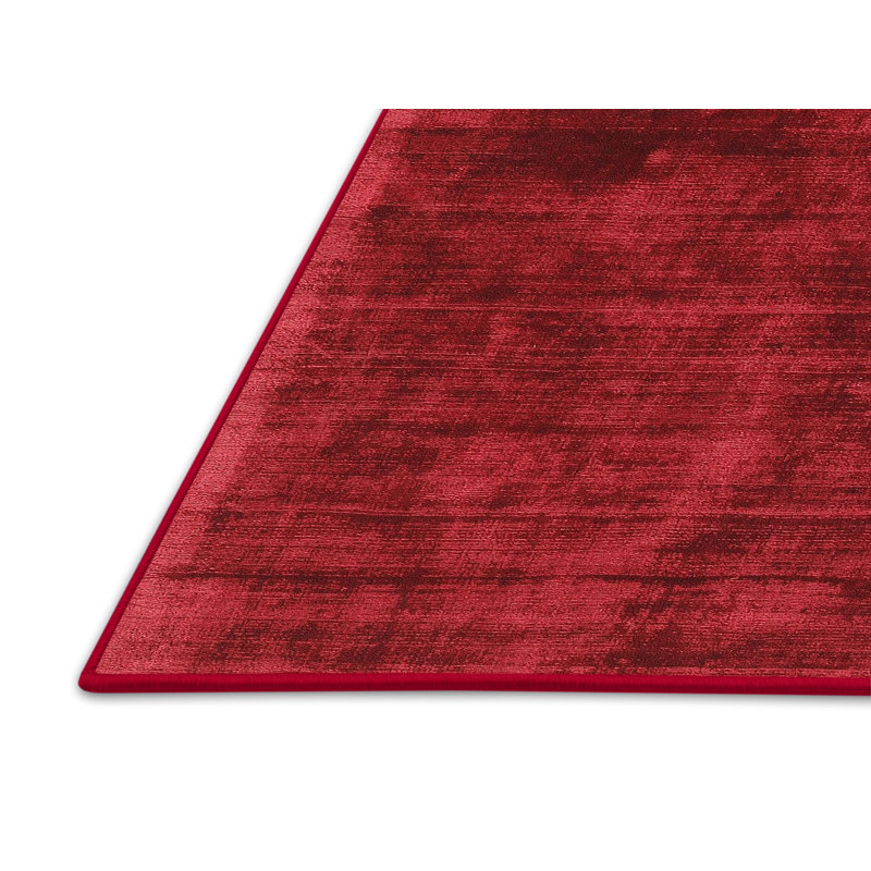 Tapis contemporain cerise, Rectangle 8 pi x 12 pi